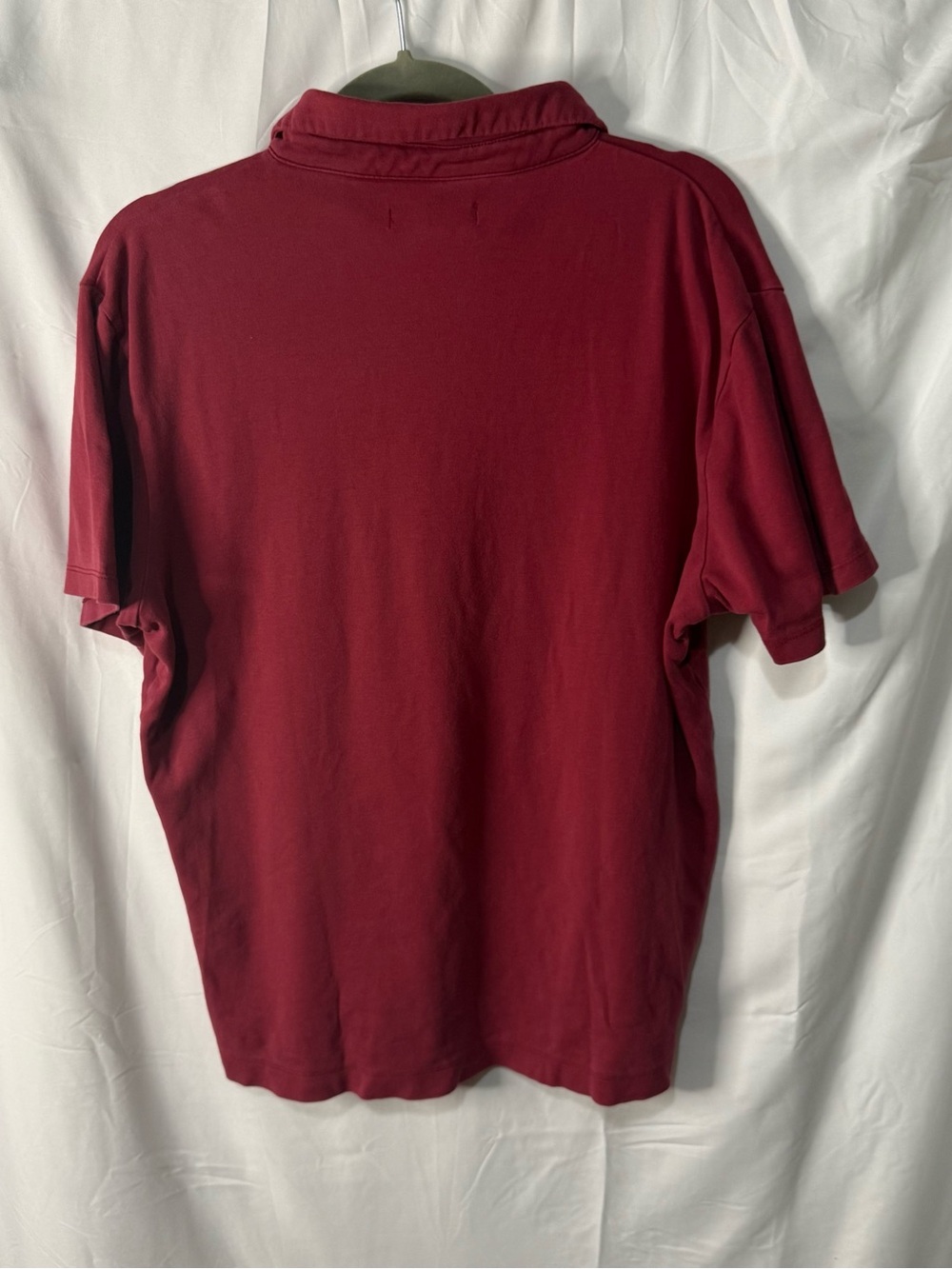 Banana Republic Men's Wine Red Polo Shirt  Size M - Picture 8 of 8